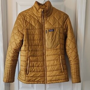 Patagonia Yellow Quilted Jacket